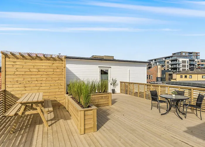 Roof House, Downtown In Sandefjord